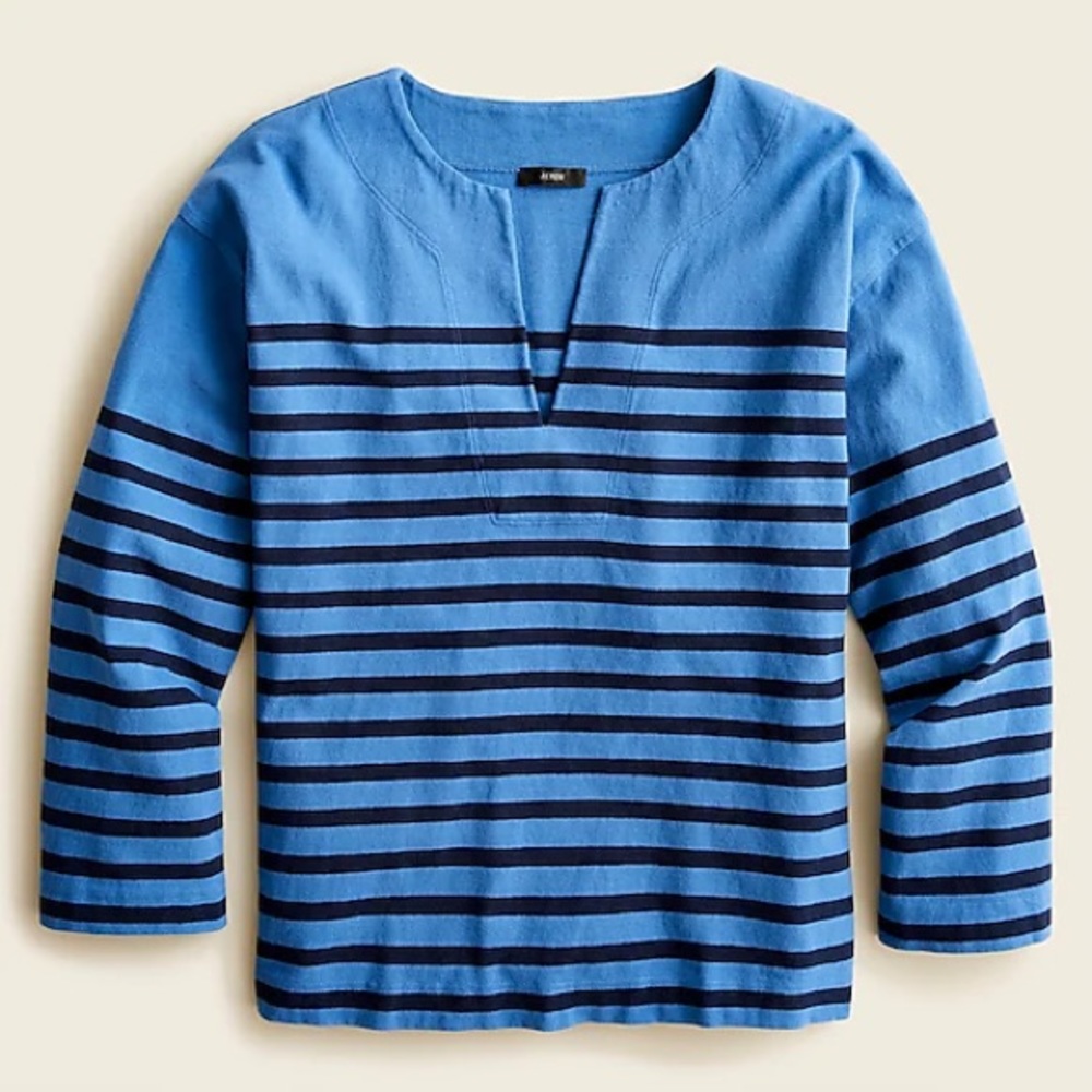 Mariner cloth tunic in stripe